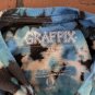 GRAFFIX Jester Blue Tie Dye Get Down Art T-Shirt ~Never Worn~ S M L XL 2XL