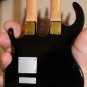 EDDIE VAN HALEN -Kramer Yellow/Black Double-Neck 1:4 Scale Replica Guitar