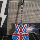 NOEL GALLAGHER Epiphone Union Jack Sheraton 1:4 Scale Replica Guitar ~Axe Heaven