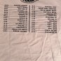 MANESKIN - 2023 Rush World Tour 2 Sided Tan T-shirt ~Never Worn~ M L XL
