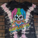 GRAFFIX Jester Pink Tie Dye Get Down Art T-Shirt ~Never Worn~ S M L XL 2XL