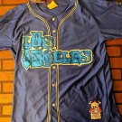 NIPSEY HUSSLE Brand X The Marathon Continues Blue Baseball Jersey~New~M L XL 2XL