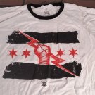 CM PUNK - Best in the World White Ringer T-shirt ~Never Worn~ 2XL
