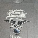 KING DIAMOND - The Eye Gray Women's T-shirt ~Never Worn~ XL
