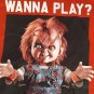 CHUCKY CHILD'S PLAY- Wanna Play Red T-shirt ~Never Worn~ S M L XL