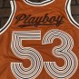 PLAYBOY BUNNY Orange Headgear Classics Basketball Jersey ~Never Worn~ M L XL 2XL