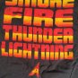 AIRBOURNE - 2022 Burnout The Nitro 2 Sided Tour T-shirt ~Never Worn~ M L XL 2XL
