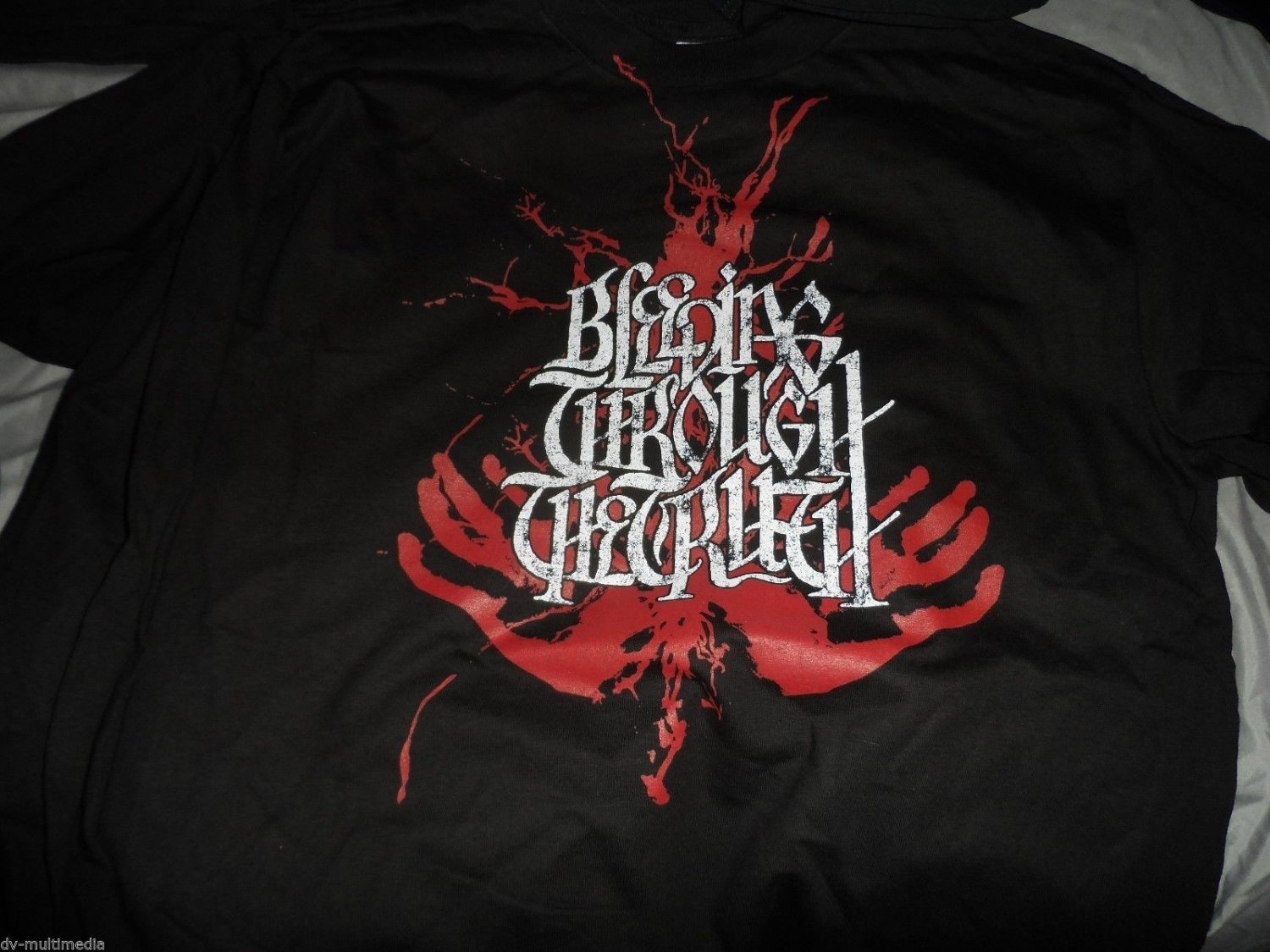 BLEEDING THROUGH - The Truth Tour Long Sleeved T-shirt ~NEVER WORN~ S M