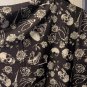 Skulls Hawaiian Shirt Menâs Tropical Button-Up Casual Aloha Beachwear ~New~M-2XL