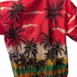 Hawaiian Fuscia Shirt Menâs Tropical Button-Up Casual Aloha Beachwear ~New~S-XL