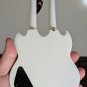 GIBSON Doubleneck SG EDS-1275 White 1:4 Scale Replica Guitar ~Axe Heaven~
