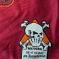 JUICE WRLD Brand X Fighting Demons Maroon Baseball Jersey ~New~ M L XL 2XL