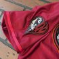 JUICE WRLD Brand X Fighting Demons Maroon Baseball Jersey ~New~ M L XL 2XL