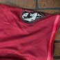 JUICE WRLD Brand X Fighting Demons Maroon Baseball Jersey ~New~ M L XL 2XL