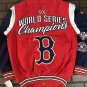 BOSTON RED SOX G-III 9X World Series Varsity Jacket~Never Worn~S L