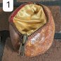 Unique Zipper Stone with Silk Lining Jewelry, Coin, Guitar Pick Holder ~Unique~
