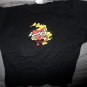 DROWNING POOL - Burning Heart Baby Doll T-Shirt ~Never Worn~ OSFA