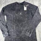 Kangol Dark Acid Wash Long Sleeve Shirt