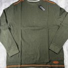 Kangol Green Thermal Long Sleeve Shirt