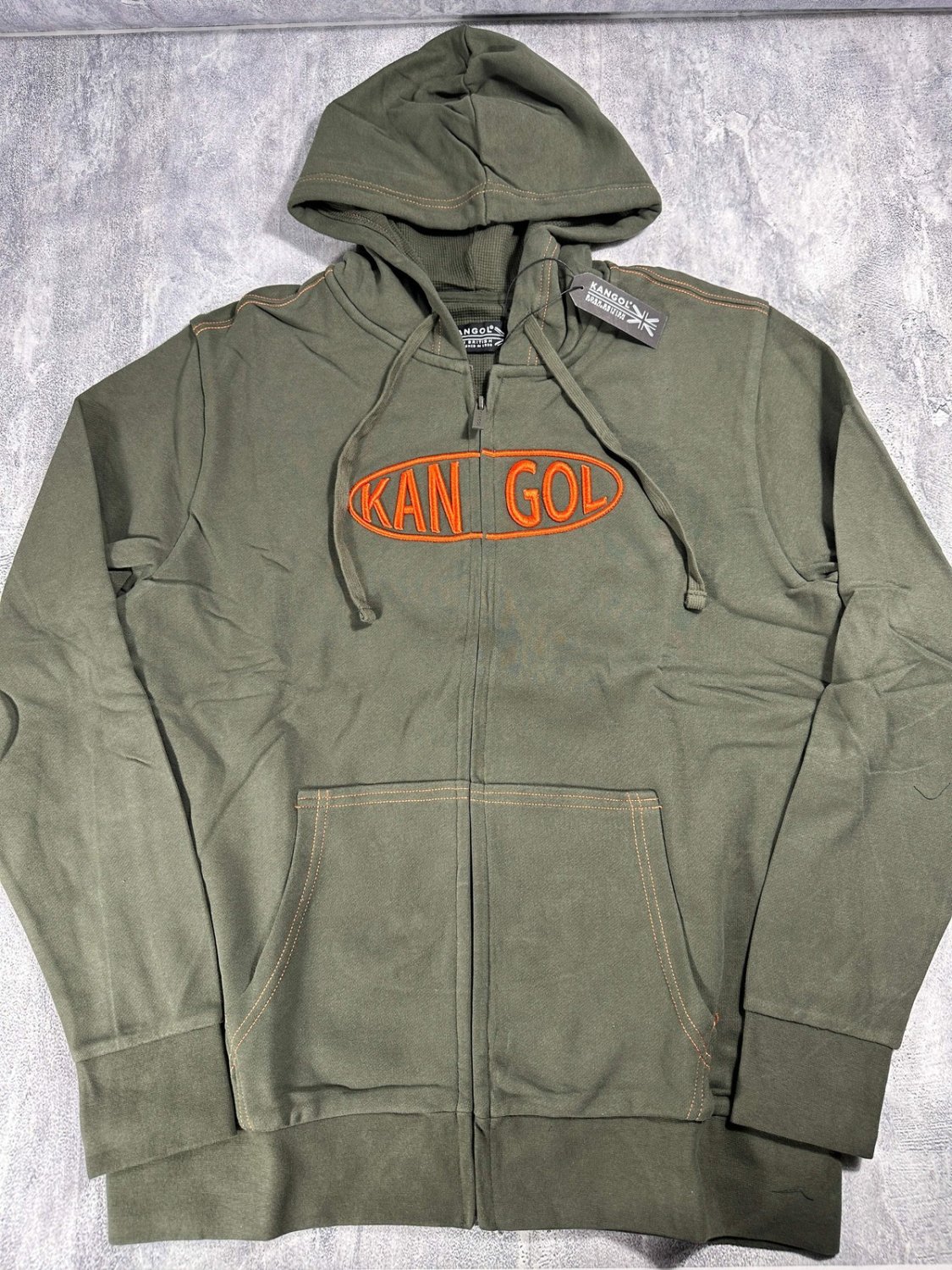 Kangol Green Zipper Jacket