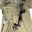 Pollution Olive V-Neck