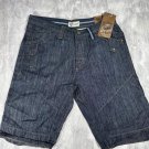 Dark Wash Worior Jean Shorts