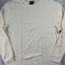 Dickies White Waffle Thermal Long Sleeve Shirt