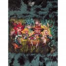 Big Chris Art Alice in Wonderland T Shirt Mens Size Medium Tie Dye Graphic Tee