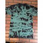 Big Chris Art Alice in Wonderland T Shirt Mens Size Medium Tie Dye Graphic Tee