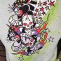 ED HARDY by Christian Audigier - Life And Glory Vtg Green Sweater ~NEW~L-2XL
