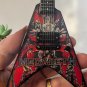 MEGADETH - Chaos Chains 10 Inch Replica Licensed Guitar ~The Mini Axe~