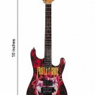 MOTLEY CRUE - Theatre of Pain 10 Inch Replica Licensed Guitar ~The Mini Axe~
