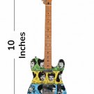ROLLING STONES- Some Girls 10 Inch Replica Licensed Guitar ~The Mini Axe~