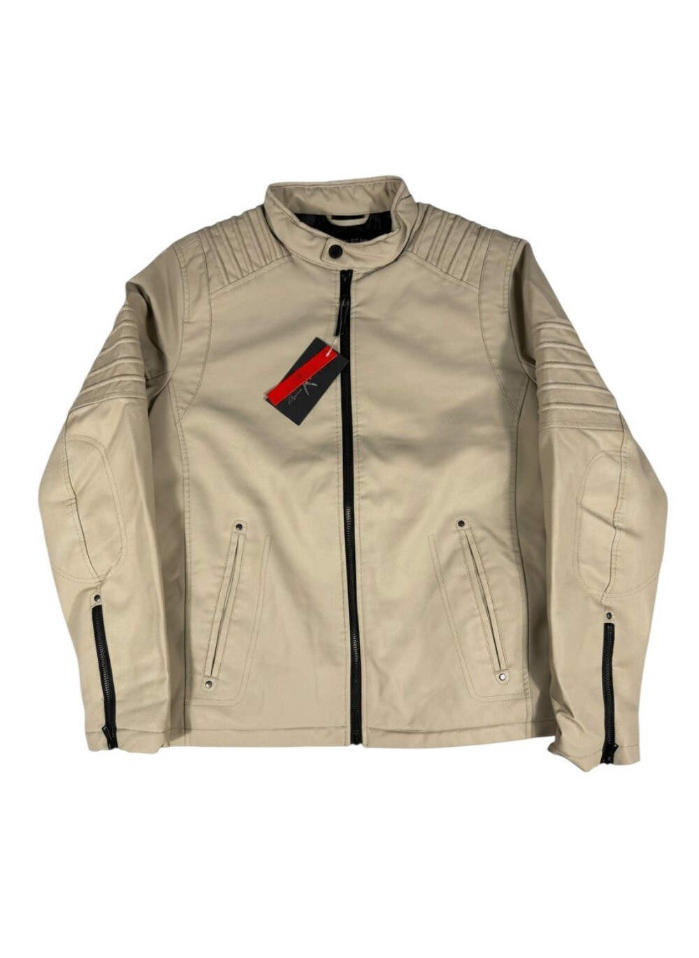 Marc Ecko Tan Leather Jacket