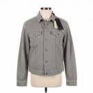 Levi's Light Weight Cropped Gray Denim Jacket
