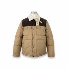 Levi's Brown Winter Jacket with Corduroy