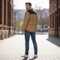 Levi's Brown Winter Jacket with Corduroy