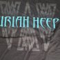 URIAH HEEP - Blue Logo 1 sided T-shirt ~Never Worn~ S M 3XL