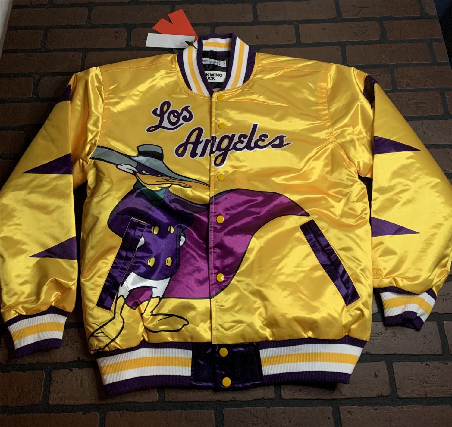 DARKWING DUCK LOS ANGELES Headgear Classics Streetwear Jacket~Never Worn~M XL