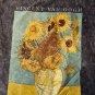 Vincent van Gogh Sunflowers T-Shirt Acid Wash Art Tee S-XL