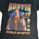 STONE COLD STEVE AUSTIN - Expect No Mercy T-shirt ~Never Worn~ M