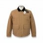 Levi's Tan Zipper Jacket with Corduroy Collar