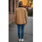 Levi's Tan Zipper Jacket with Corduroy Collar