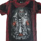 Sinister Fables ALICE IN WONDERLAND Red Tie Dye GDA T-Shirt ~Never Worn~ S-2XL