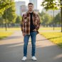 Levi's Plaid Wool Portola Jacket