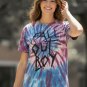 FALL OUT BOY - Tie-Dye Junior Girl's T-shirt ~Never Worn~ Jr M Jr L
