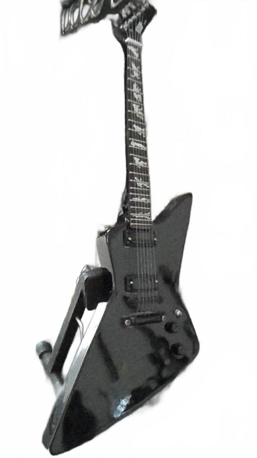 JAMES HETFIELD (Metallica) -ESP Man To Wolf 1:4 Scale Guitar ~Axe Heaven~