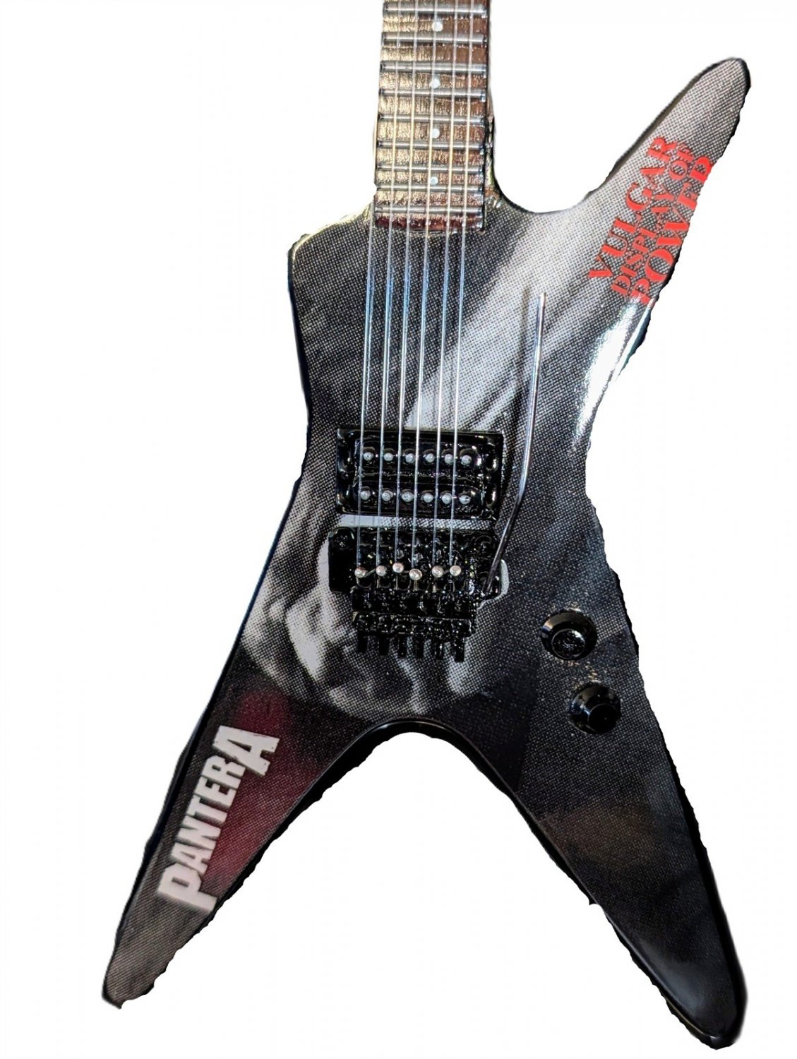 DIMEBAG DARRELL-Dean Vulgar Display Power ML 1:4 Scale Replica Guitar~Axe Heaven