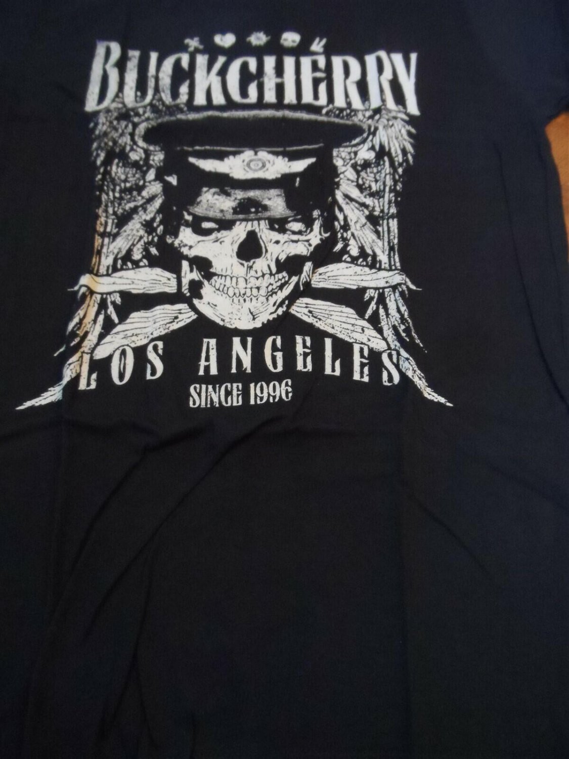 BUCKCHERRY-Skull/Los Angeles Since 1996 T-shirt~Never Worn~M
