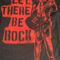 AC/DC - Angus Young Let There Be Rock T-shirt by Get Down Art ~Never Worn~ M L